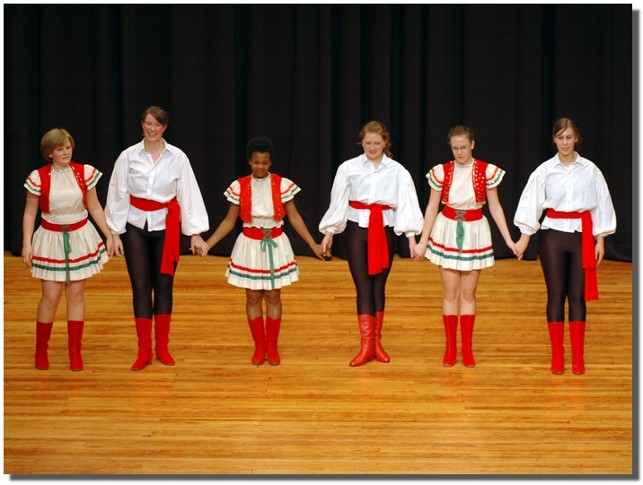 Theresa, Anna, Leila, Kristina, Kora, Hendriekje