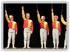 Jockeytanz - Pia Christin, Leah, Leonie, Clara