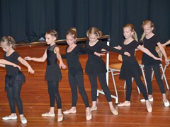 Langweilige Ballettstunde